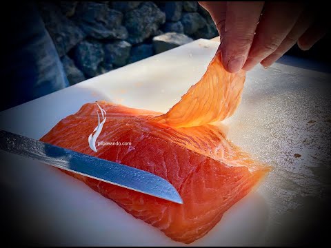 Descubre la preparación segura del salmón crudo en casa